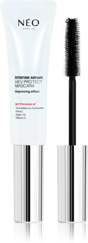 NEO MAKE UP Intense Serum HEV Protect Mascara mascara pentru volum si consistenta culoare Black 9 ml