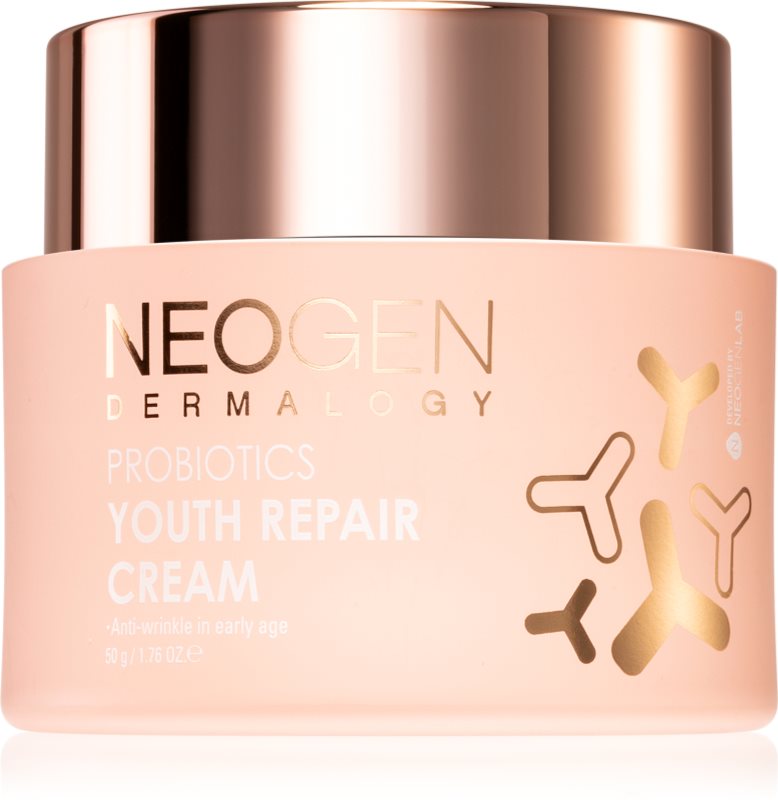 Neogen Dermalogy Probiotics Youth Repair Cream Crema iluminatoare pentru fermitate impotriva primelor semne de imbatranire ale pielii 50 g