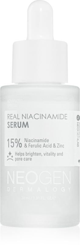Neogen Dermalogy Real Niacinamide 15% Serum ser regenerant si iluminator impotriva petelor 30 ml