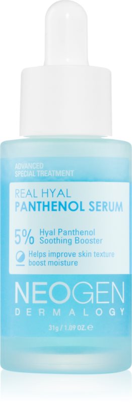 Neogen Dermalogy Real Hyal Panthenol Serum ser cu hidratare intensă cu efect calmant 31 g