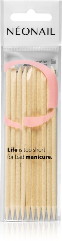 NEONAIL Wooden Sticks cuticule din lemn de presa 10 buc