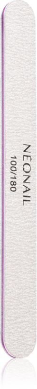 NEONAIL Nail File Straight pilă de unghii 100/180 1 buc