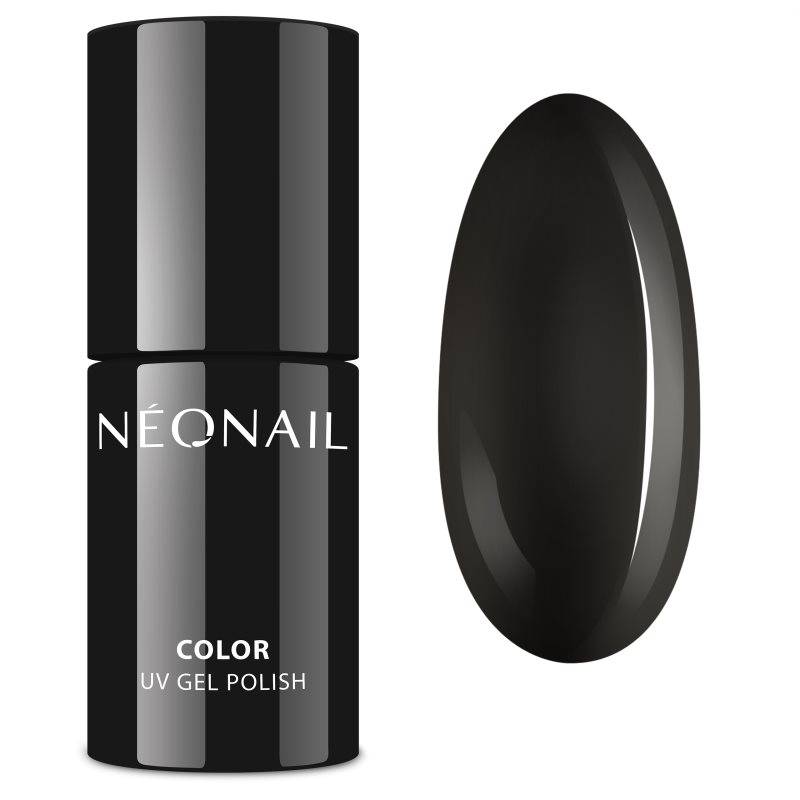 NEONAIL Grunge lac de unghii sub forma de gel culoare Pure Black 7,2 ml