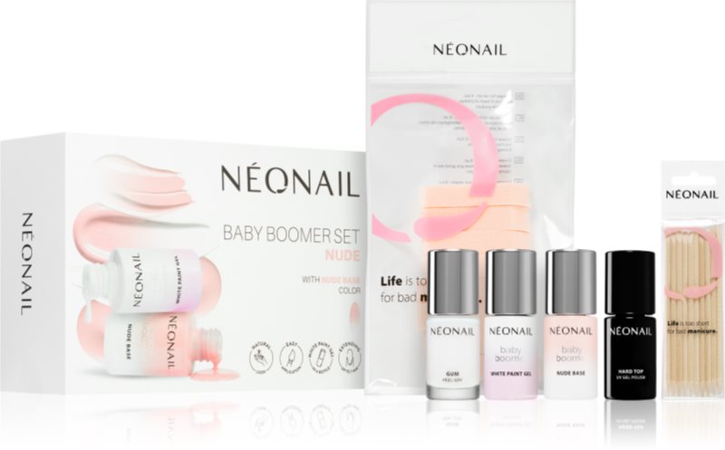 NEONAIL Baby Boomer Set Nude set pentru manichiură perfectă culoare Nude