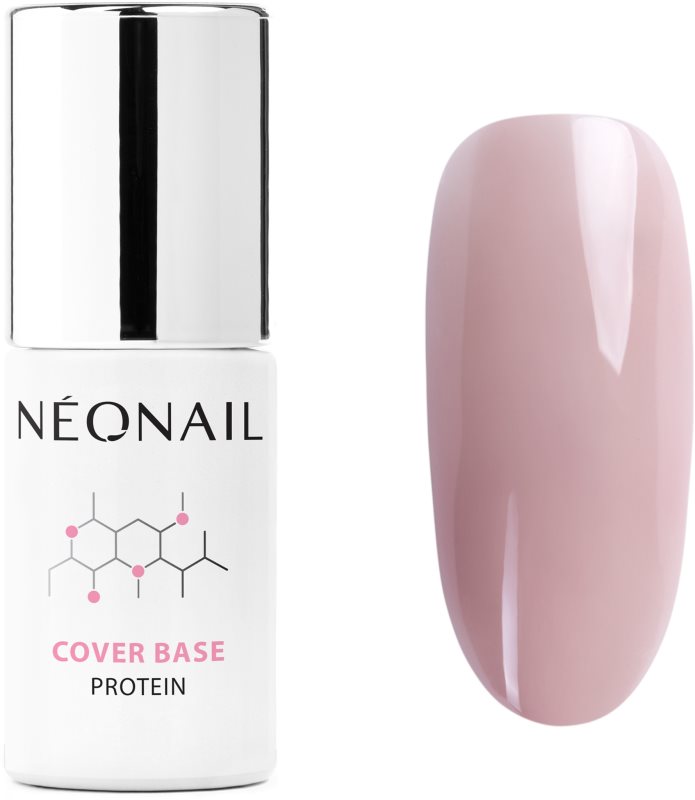 NEONAIL Cover Base Protein baza gel pentru unghii culoare Soft Nude 7,2 ml