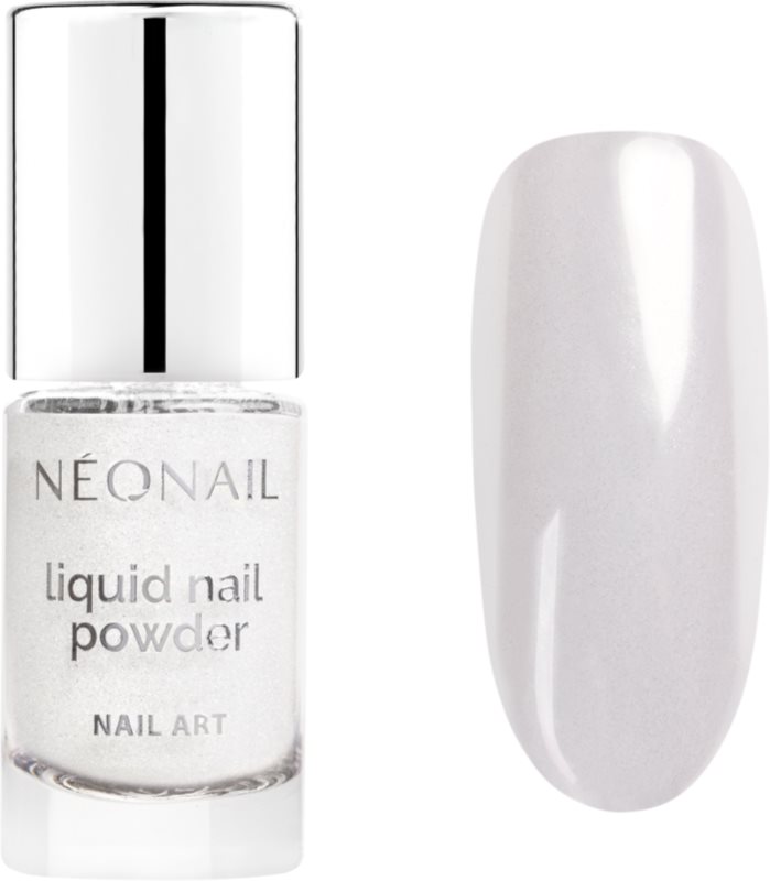 NEONAIL Nail Art Liquid Nail Powder pudra cu particule stralucitoare pentru unghii culoare Chrome 01 6.5 ml
