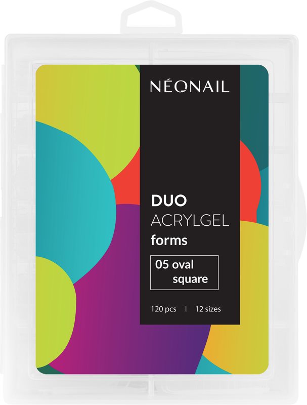 NEONAIL Duo Acrylgel Forms șabloane pentru unghii