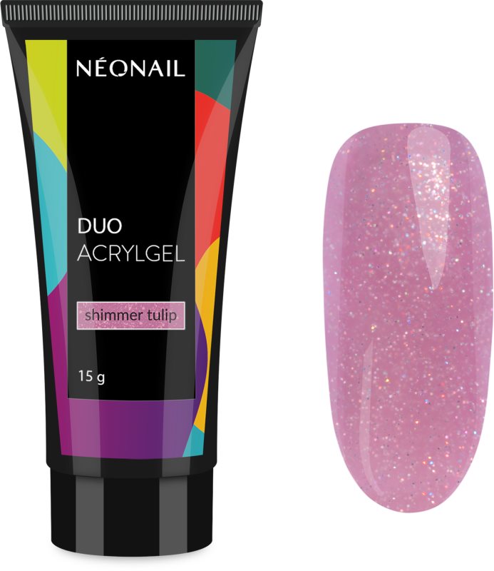NEONAIL Duo Acrylgel Shimmer Tulip gel pentru modelarea unghiilor 15 g