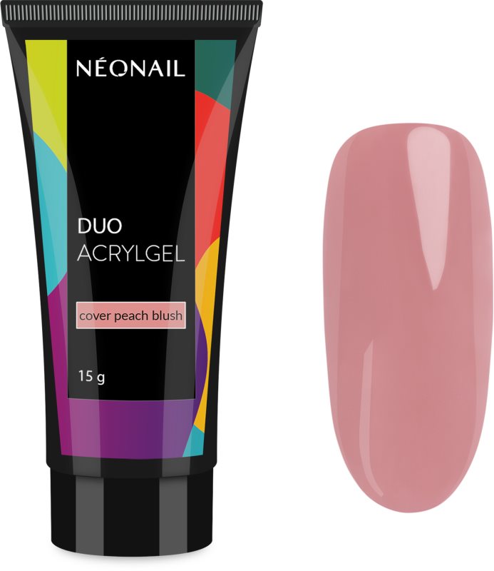NEONAIL Duo Acrylgel Cover Peach Blush gel pentru modelarea unghiilor