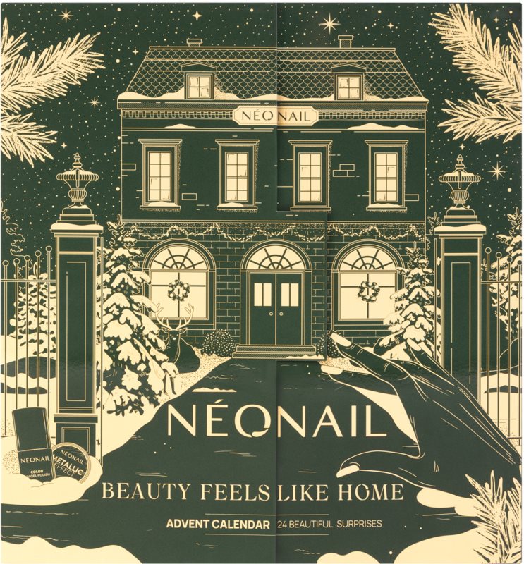 NEONAIL Advent Calendar Beauty Feels Like Home Calendar de Crăciun pentru unghii