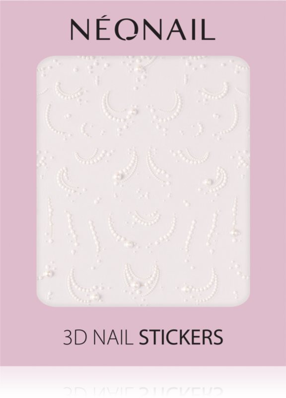 NEONAIL 3D Nail Stickers folii autocolante pentru unghii tip 01 1 buc