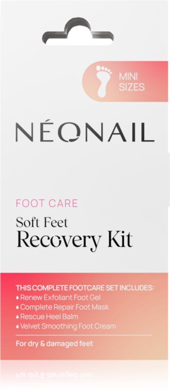 NEONAIL Foot Care Soft Feet Recovery Kit set pentru picioare
