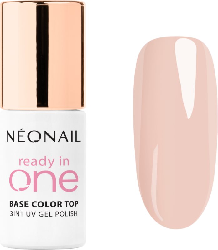 NEONAIL Ready In One 3in1 UV Gel Polish lac de unghii sub forma de gel cu pulbere de diamante