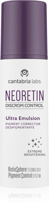 Neoretin Discrom control Ultra Emulsion emulsie pentru noapte ce ofera luminozitate impotriva petelor 30 ml