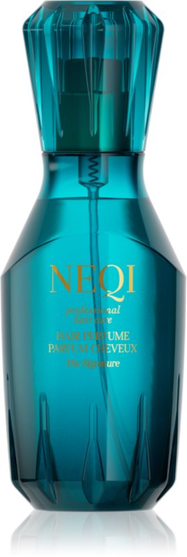 NEQI Hair Perfume The Signature spray parfumat pentru par cu arome florale (aqua) 75 ml