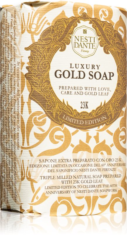 Nesti Dante Luxury Gold săpun de lux 250 g