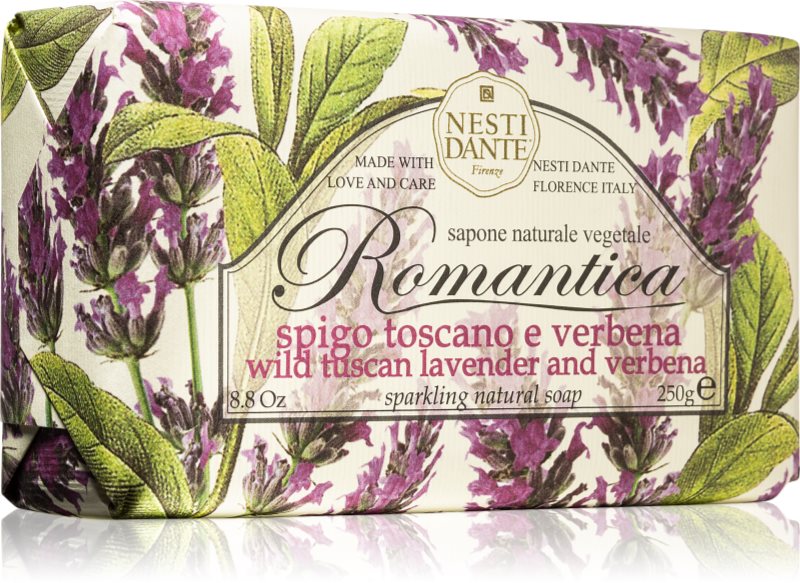 Nesti Dante Romantica Wild Tuscan Lavender and Verbena săpun natural 250 g