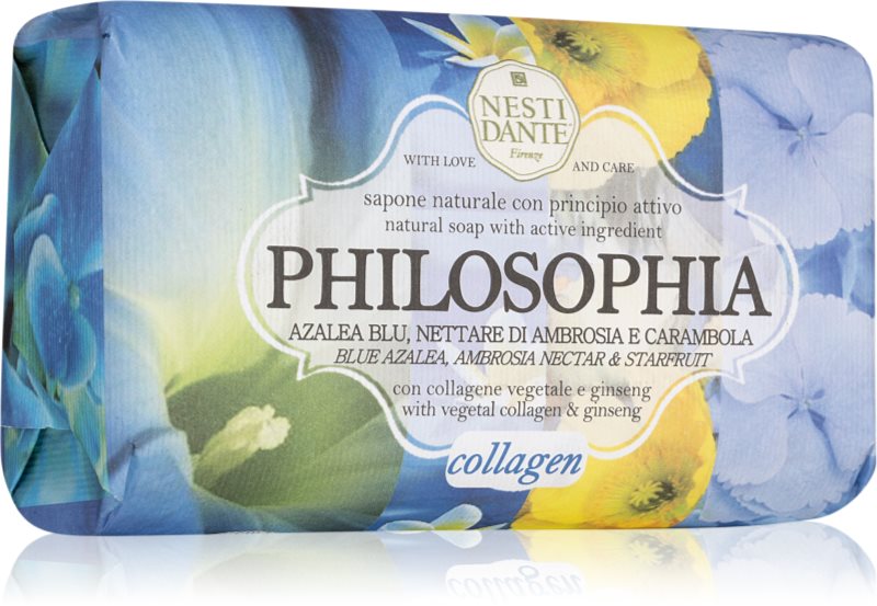 Nesti Dante Philosophia Collagen with Vegetable Collagen & Ginseng săpun natural cu colagen 250 g