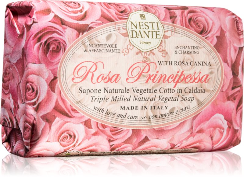 Nesti Dante Rosa Principessa săpun natural 150 g