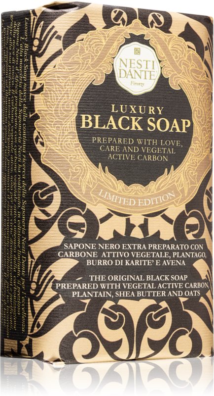 Nesti Dante Luxury Black săpun negru 250 g
