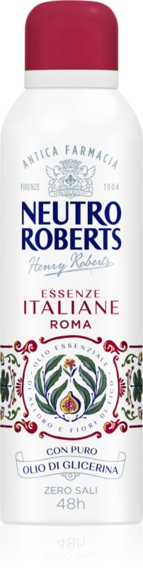 Neutro Roberts Italiane Roma deodorant spray cu o eficienta de 48 h 200 ml