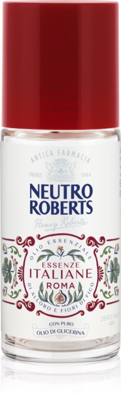 Neutro Roberts Italiane Roma Deodorant roll-on cu o eficienta de 48 h 50 ml