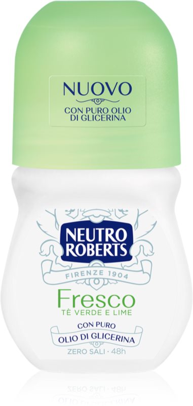 Neutro Roberts Tè Verde e Lime Deodorant roll-on cu o eficienta de 48 h 50 ml