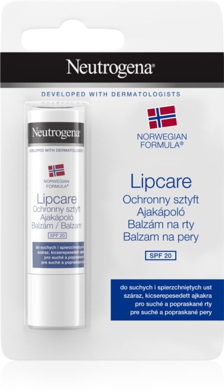 Neutrogena Norwegian Formula® balsam de buze SPF 20 4.8 g