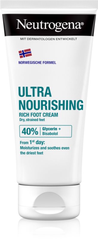 Neutrogena Norwegian Formula® crema hranitoare pentru tălpile picioarelor 100 ml
