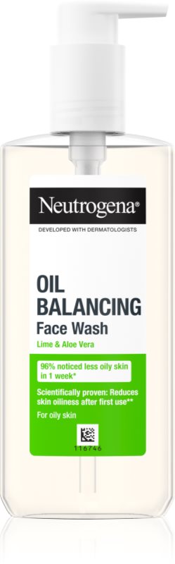 Neutrogena Oil Balancing gel de curățare 200 ml
