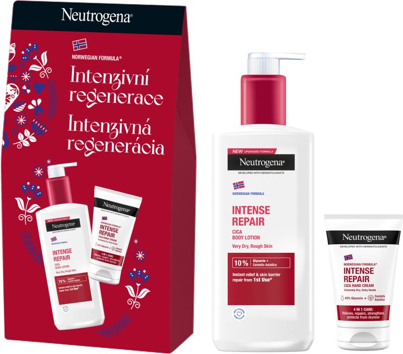 Neutrogena Norwegian Formula® Intense Repair set cadou pentru recuperare rapida