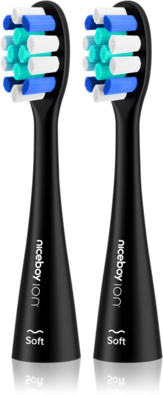 Niceboy ION Sonic Lite capete de schimb fin Black 2 buc