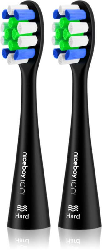 Niceboy ION Sonic Lite capete de schimb Hard Black 2 buc