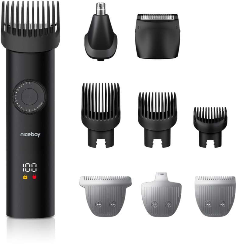 Niceboy AirTrim Trimmer pentru parul de pe corp 8 in 1 1 buc