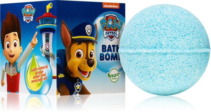 Nickelodeon Paw Patrol Bath Bomb bombă de baie pentru copii Blackberry - Chase 165 g