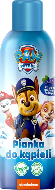 Nickelodeon Paw Patrol Bath Foam spuma de baie pentru copii Forest Fruits 200 ml