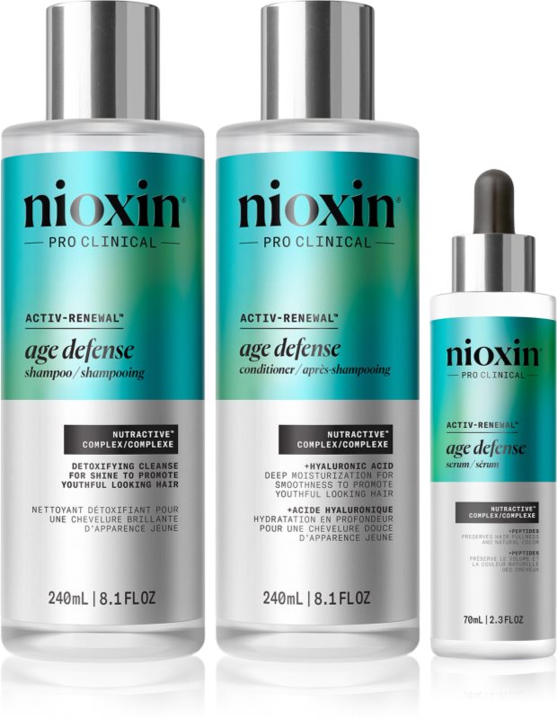 Nioxin Age defense set set anti-îmbătrânire