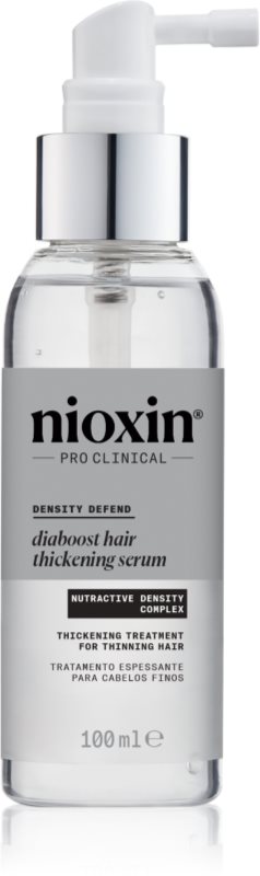 Nioxin Density Defend Diaboost Hair Thickening Serum tratament pentru întărirea firului de păr cu efect imediat 100 ml