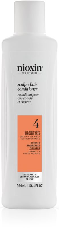 Nioxin System 4 Scalp + Hair Conditioner balsam hranitor si hidratant pentru par vopsit si deteriorat 300 ml