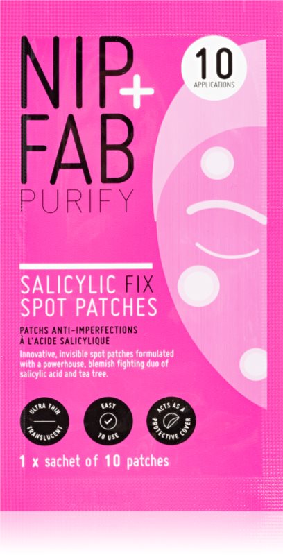 NIP+FAB Salicylic Fix servetele demachiante 10 buc