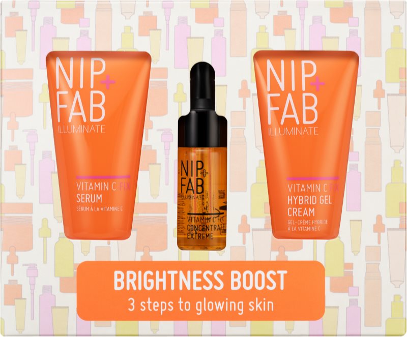 NIP+FAB Vitamin C Fix Brightness Boost set pentru îngrijirea tenului cu vitamina C