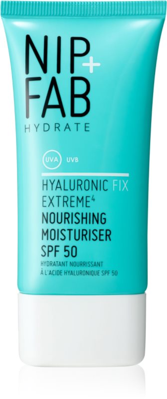 NIP+FAB Hyaluronic Fix Extreme4 crema de fata hidratanta SPF 50 50 ml