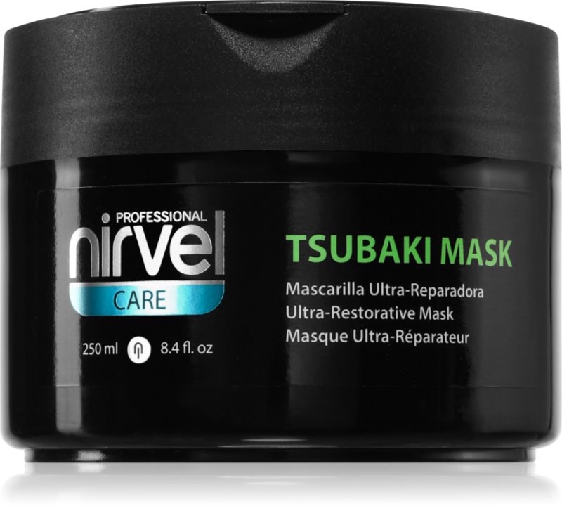 Nirvel Tsubaki Masca de par pentru par uscat 250 ml