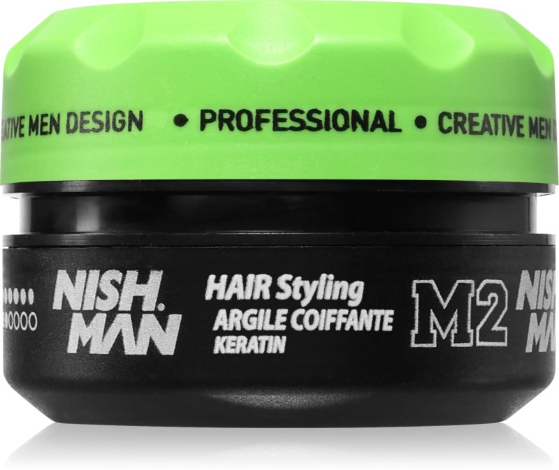 Nish Man M2 ceara de par pentru parul scurt cu keratina 100 ml