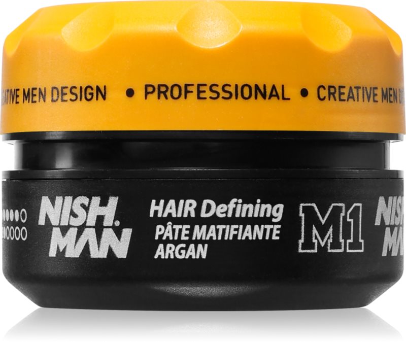 Nish Man M1 gel modelator pentru coafura pentru un aspect mat 100 ml