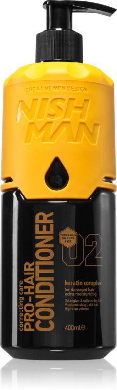 Nish Man 02 balsam de păr pentru barbati 400 ml
