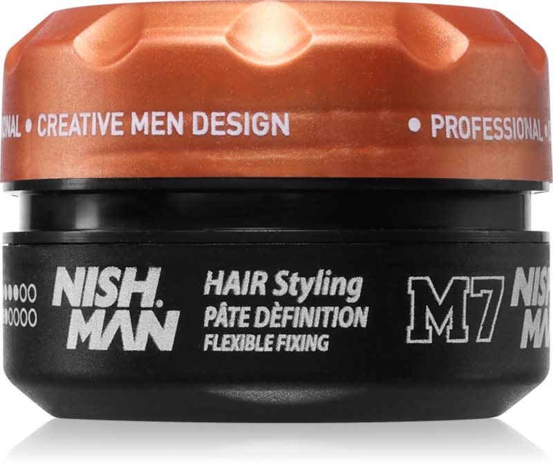 Nish Man M7 gel modelator pentru coafura pentru păr 100 ml