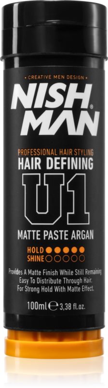 Nish Man U1 gel modelator pentru coafura 100 ml