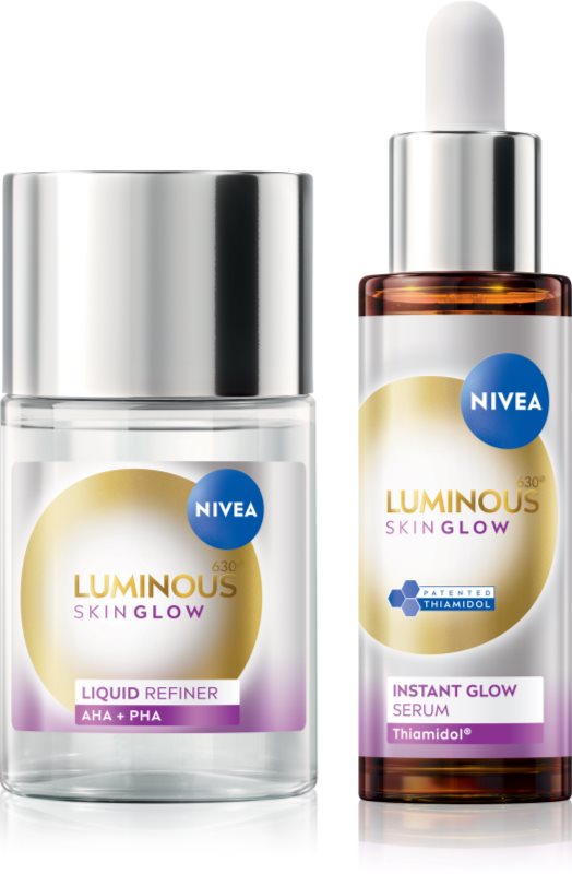 NIVEA Luminous 630 Skin Glow ambalaj economic pentru strălucirea și netezirea pielii