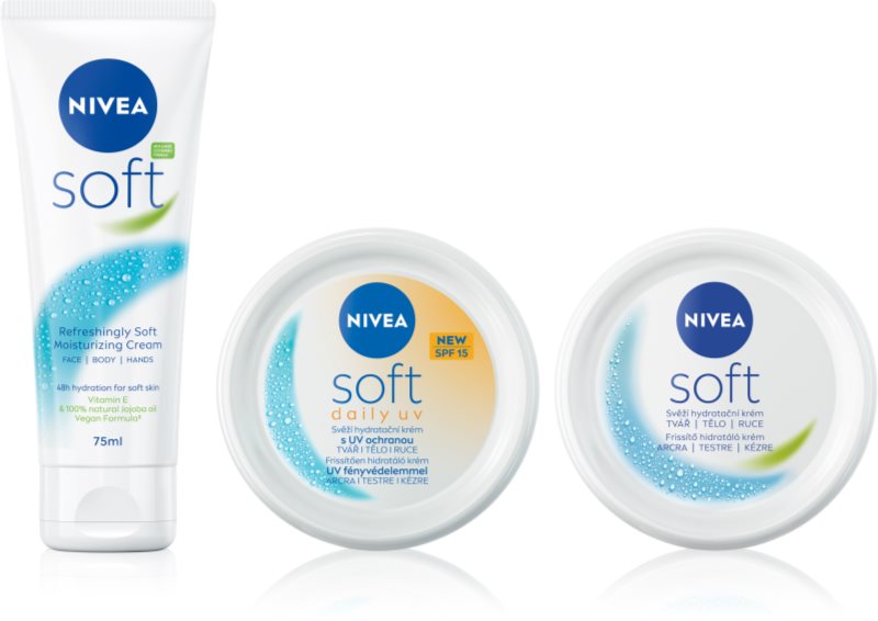 NIVEA Soft set nutritie si hidratare